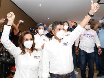 Lalo Rivera lleva el 53.32% de los votos a su favor