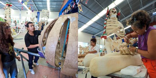 Catrinas monumentales de Atlixco viajarán a Estados Unidos y Roma