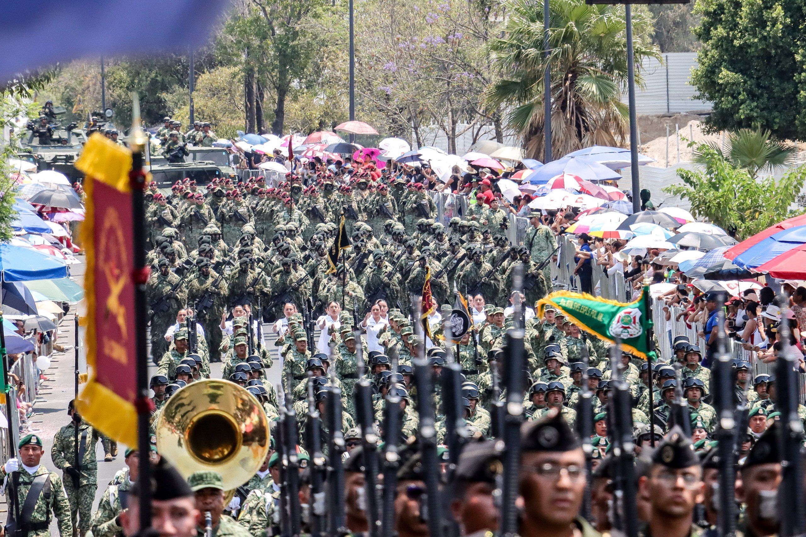Sin novedad concluyó el Desfile de la Batalla de Puebla / Foto: EsImagen