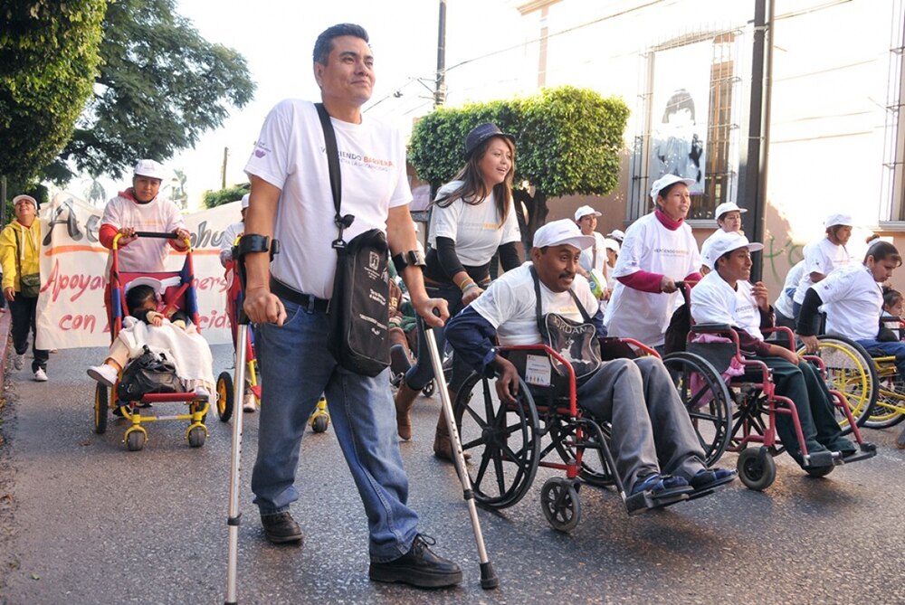 Según el Censo de Población y Vivienda 2020, en México hay 6,179,890 personas con algún tipo de discapacidad, lo que equivale al 4.9% de la población total del país.

Foto: Producción El Universal Puebla