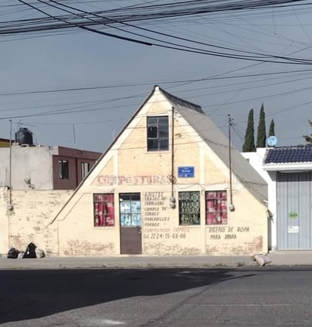 Al sur de la ciudad de Puebla puedes encontrar viviendas en forma de triángulo | Foto: Puebla Antigua