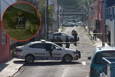 VIDEO Presunto feminicida abandona cuerpo de mujer en carrito de supermercado en Puebla