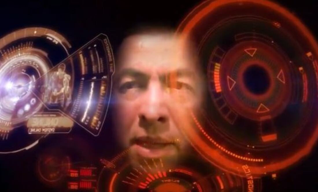 Alex Cuz aspira a gobernar la ciudad de Puebla simulando ser Iron Man | Foto: Video Alex Cruz