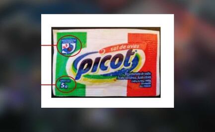 Sal de uvas Picot fake provoca alerta sanitaria