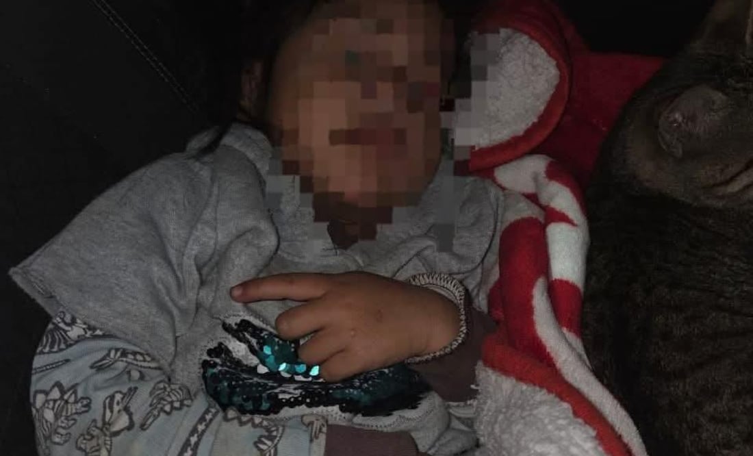 Una niña de 2 años fue encontrada sola en Puebla | Foto: Especial