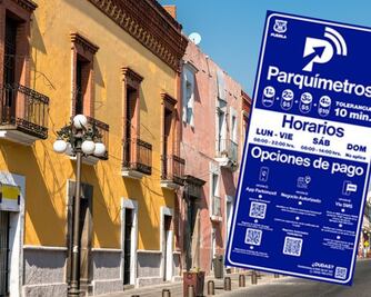 Aumenta a cinco horas el uso de parquímetros en la ciudad de Puebla 