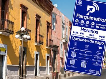 Aumenta a cinco horas el uso de parquímetros en la ciudad de Puebla