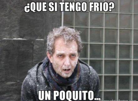 Frío en Puebla provoca memes sobre el clima 