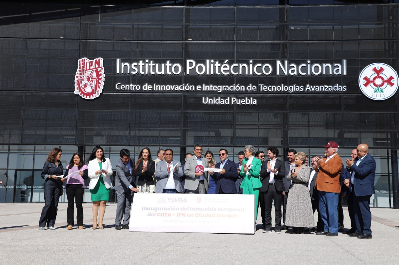 Inauguran inmueble temporal del Centro de Innovación e Integración de Tecnologías Avanzadas | Foto: EsImagen