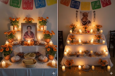 Día de Muertos 2025: cómo crear un altar virtual con IA paso a paso