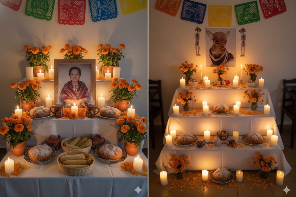 Ya puedes crear tu altar de Día de Muertos con IA | Foto: Gemini