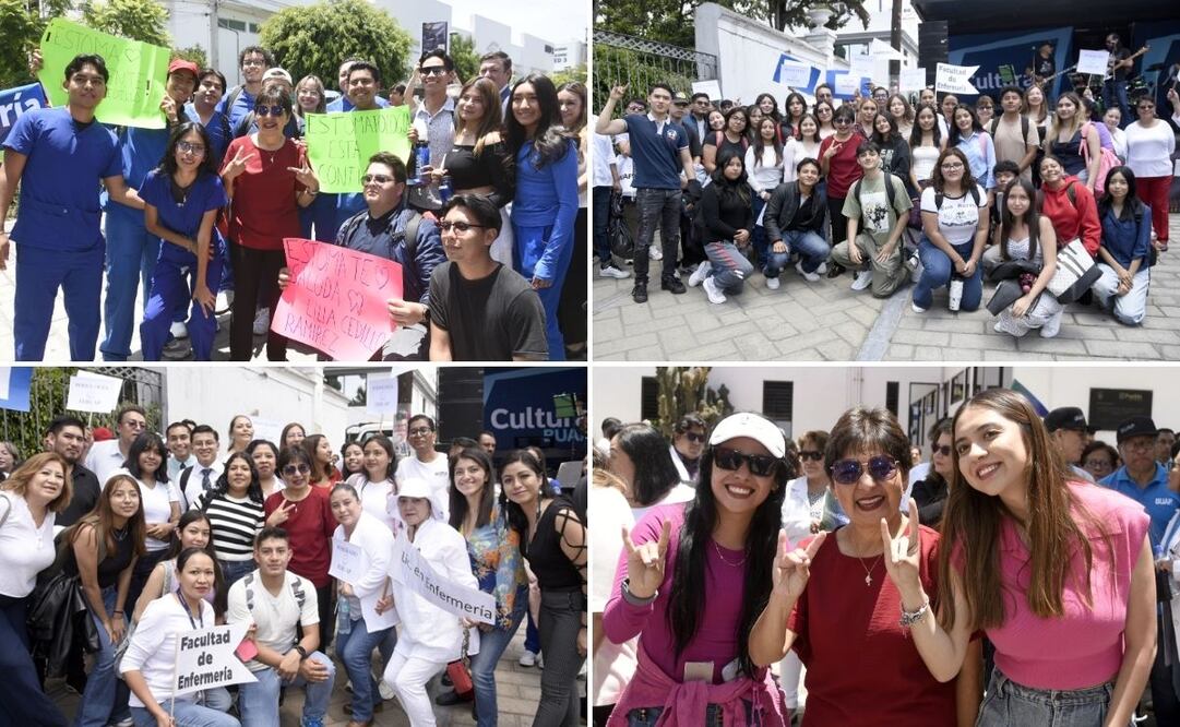 Bienvenida a estudiantes del Área de la Salud y la Preparatoria Urbana Enrique Cabrera Barroso | Foto: Buap