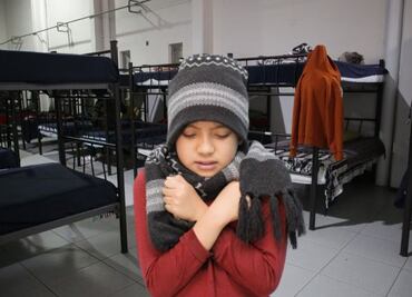 Ante bajas temperaturas se instalan dormitorios seguros para población vulnerable