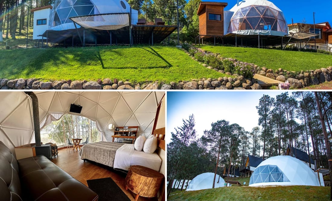 En Puebla hay un glamping muy lujoso | Foto: FB Cabañas y Glamping las Nubes Chignahuapan
