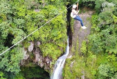 Qué hay en La Escondida, el parque con cascadas y tirolesas cerca de Cuetzalan