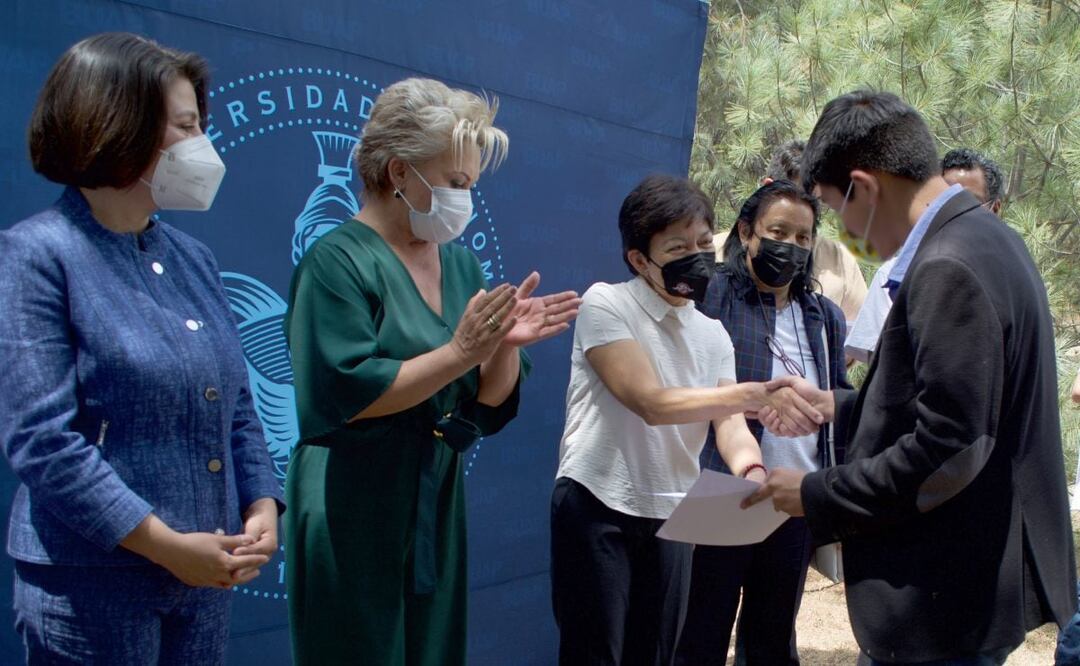 Asistió  la titular de la SEP estatal, María Isabel Merlo Talavera | Foto: BUAP