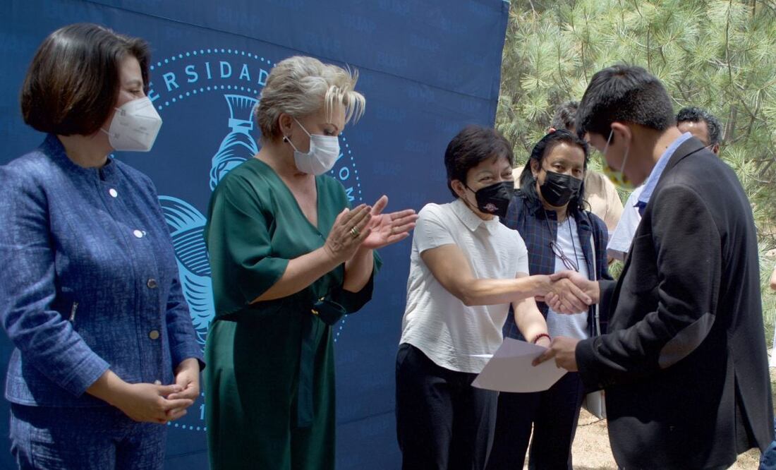 Asistió la titular de la SEP estatal, María Isabel Merlo Talavera | Foto: BUAP