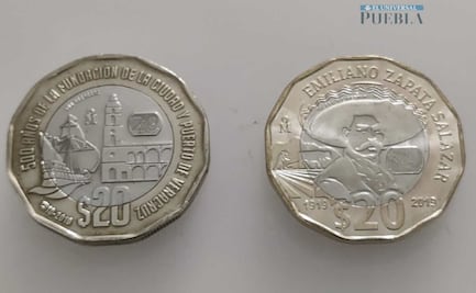 En cuánto se venden las monedas de 20 pesos de Zapata y Fundación de Veracruz