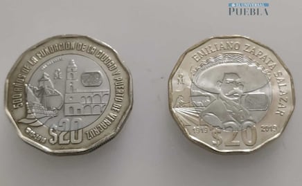 En cuánto se venden las monedas de 20 pesos de Zapata y Fundación de Veracruz