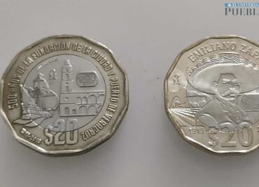 En cuánto se venden las monedas de 20 pesos de Zapata y Fundación de Veracruz