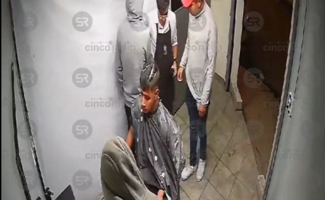 Un barbero y su cliente fueron asaltados en la colonia Naciones Unidas | Foto: Captura Cinco Radio