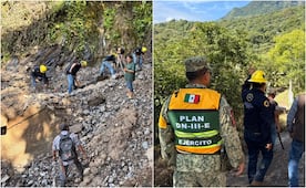 Deslizamiento en Pahuatlán: buscan restablecer el acceso a comunidades afectadas