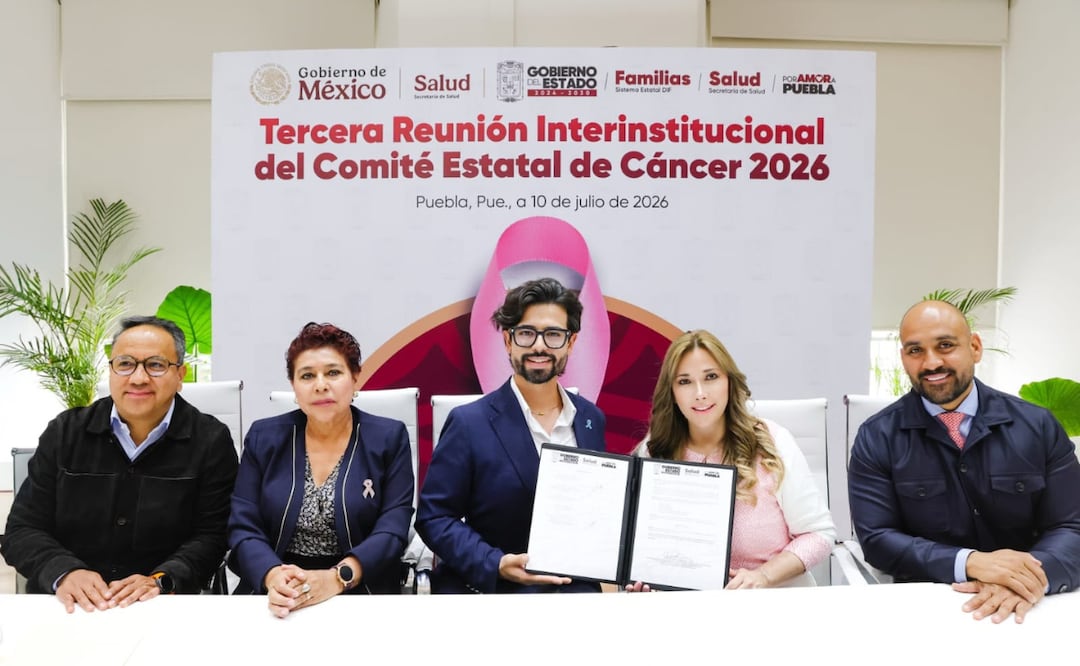 Durante la reunión, se presentó el panorama epidemiológico del cáncer | Foto: Gobierno del Estado