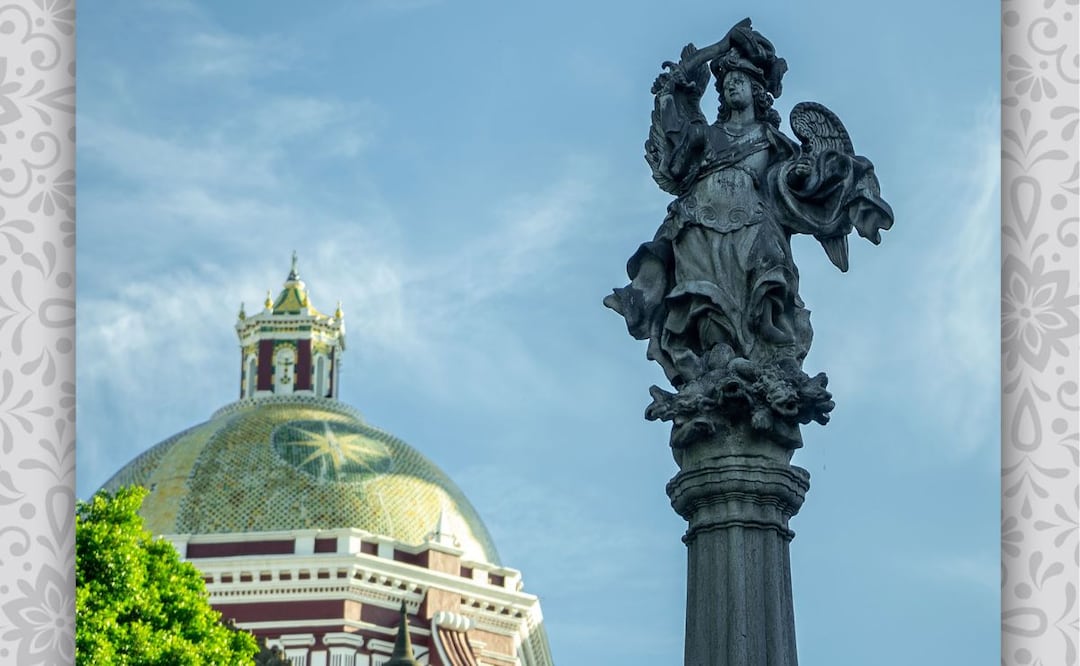 La fuente de San Miguel está en el Zócalo de Puebla | Foto: centrohistorico.pueblacapital.gob / Ángel Vidal