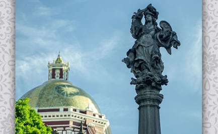 Descubre la historia de la fuente de San Miguel Arcángel en el corazón de Puebla