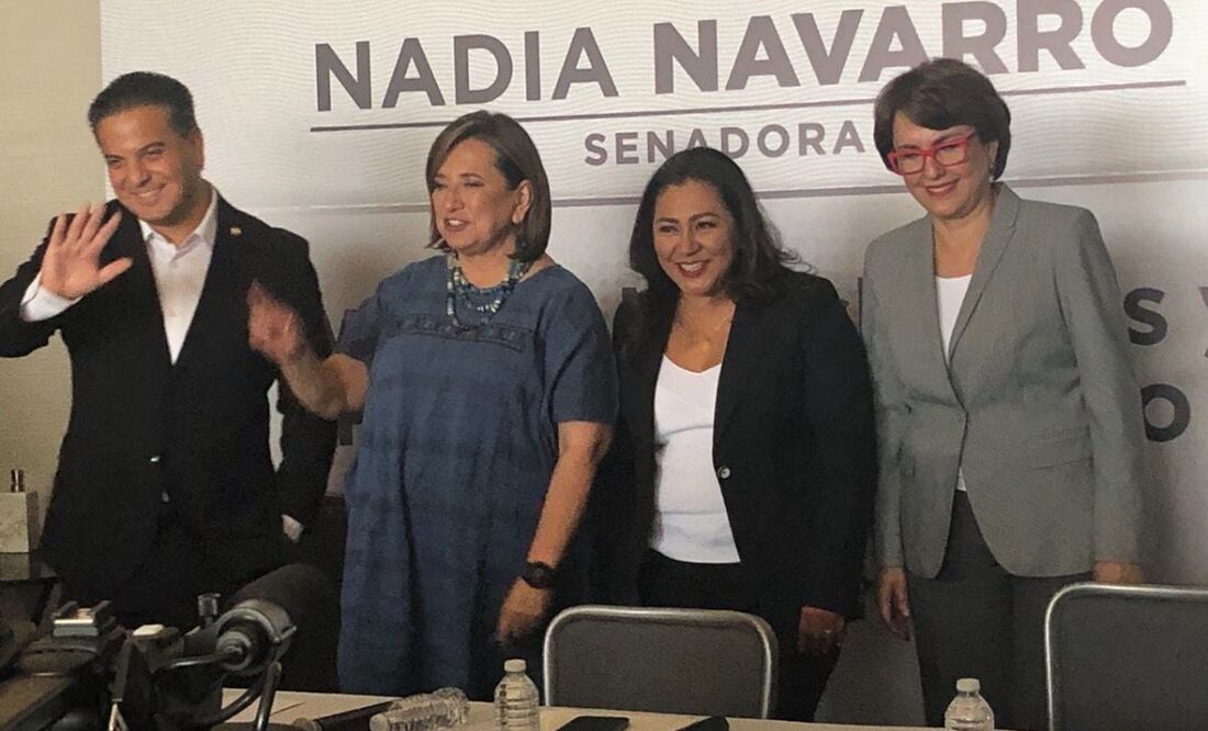 En conferencia de prensa, senadores poblanos coincidieron que Puebla toca ser gobernada por una mujer. | Foto: Angeles Bretón