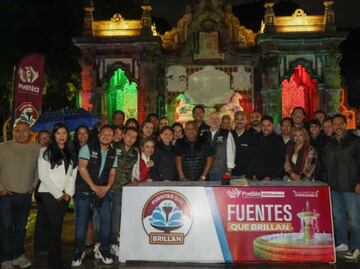 Pepe Chedraui entrega fuentes del Paseo Bravo renovadas