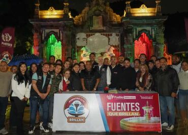 Pepe Chedraui entrega fuentes del Paseo Bravo renovadas