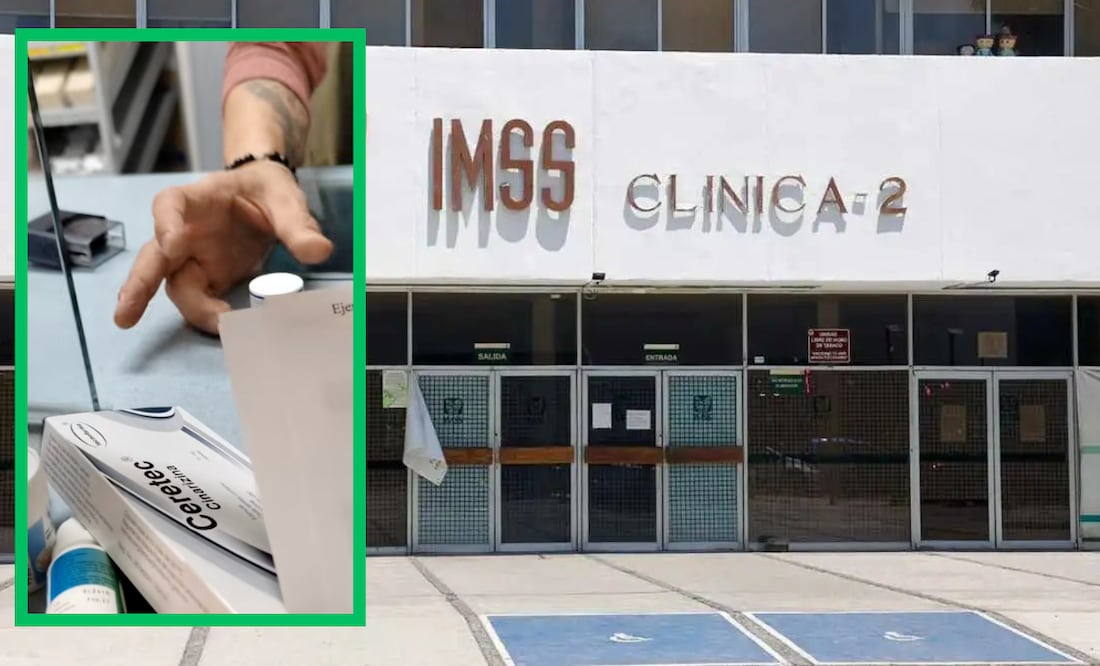 Paciente exhibe robo de medicinas en la farmacia de la clínica 2 del IMSS en Puebla I Foto: Especial/captura de video