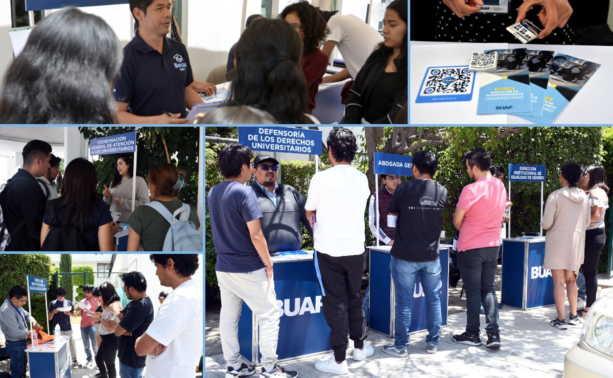 BUAP instala módulos de Atención a la Comunidad Universitaria