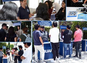 BUAP instala módulos de Atención a la Comunidad Universitaria