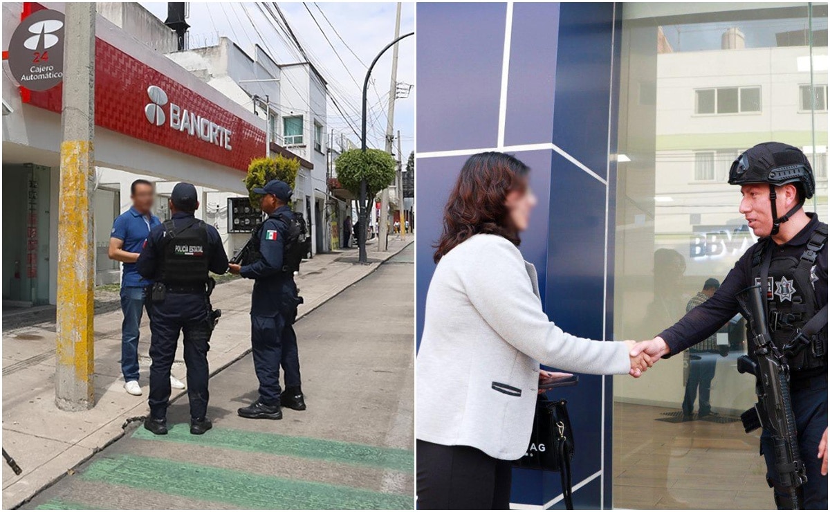 Acompañamiento Bancario de la Policía Estatal disponible para cuentahabientes: SSP