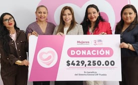 Carrera "Latido rosa" recaudó 429 mil 240 pesos para apoyar a pacientes con cáncer