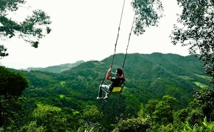 Cómo llegar al Pueblo Mágico del columpio donde puedes tocar el cielo