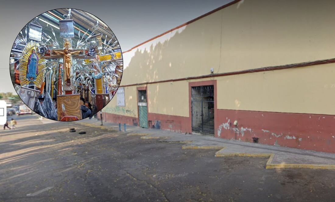 El mercado de los fierros se ubica en la ciudad de Puebla / Foto: Google