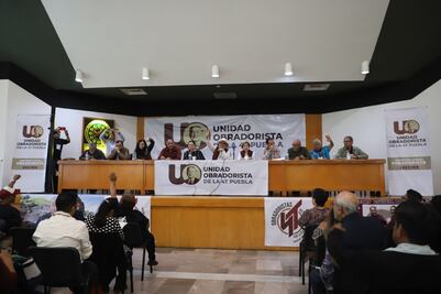 Movimiento Obradorista entregará agenda a quien resulte coordinador de la 4T en Puebla