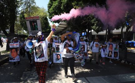 FOTOS. Marcha en Puebla por el Día Internacional de Víctimas de Desaparición Forzada