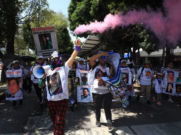 FOTOS. Marcha en Puebla por el Día Internacional de Víctimas de Desaparición Forzada