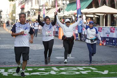 Estos son los cierres de calles por el Medio Maratón de Puebla