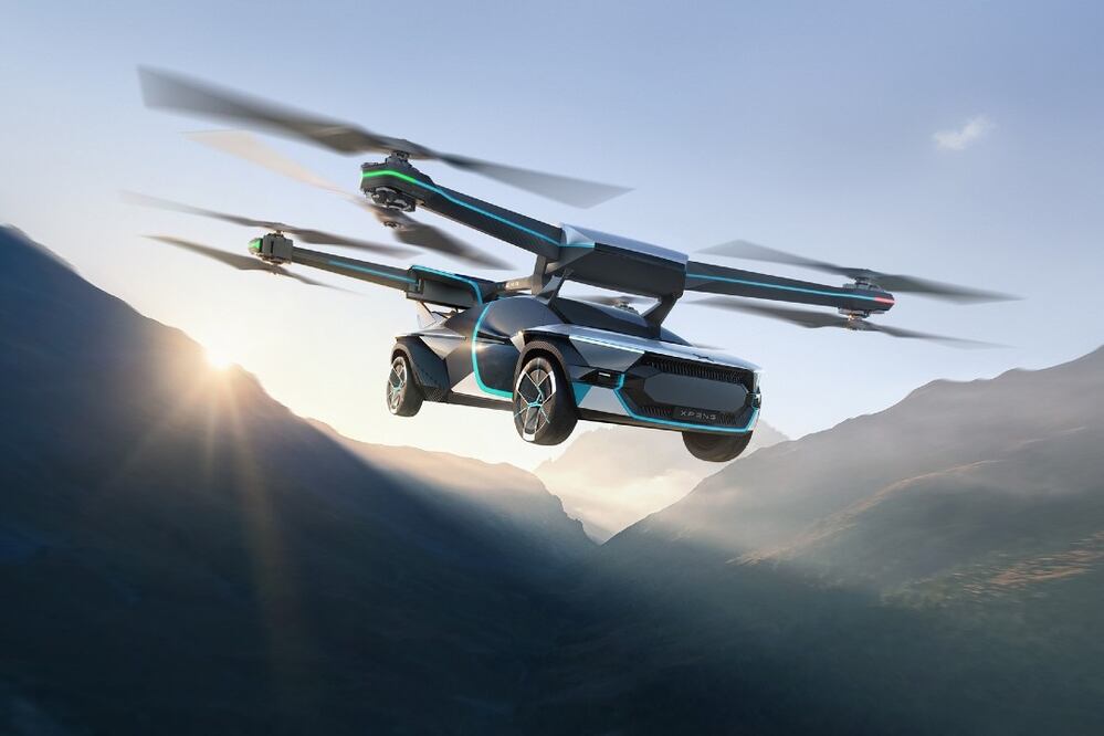 Auto volador XPeng AeroHT / Fotos: facebook.com/XPENGAEROHT