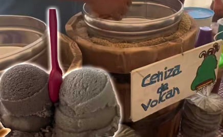 ¿A qué sabe la nieve de ceniza del volcán Popocatépetl?