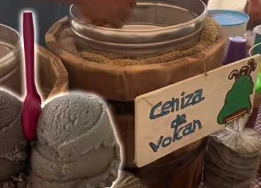 ¿A qué sabe la nieve de ceniza del volcán Popocatépetl?