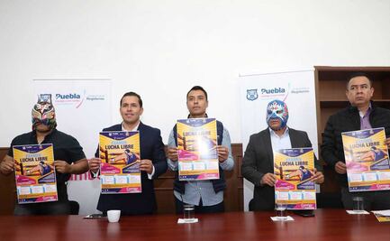Si quieres ser luchador profesional, el Ayuntamiento de Puebla te certifica