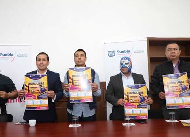 Si quieres ser luchador profesional, el Ayuntamiento de Puebla te certifica