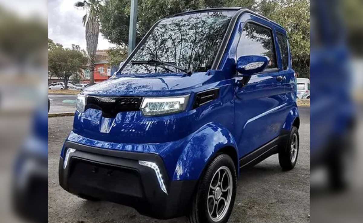 El auto eléctrico más barato de México está disponible en la Feria de Puebla