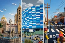 Puebla en LEGO: recrean el Zócalo, la Catedral y la “ciclovía maldita” en video